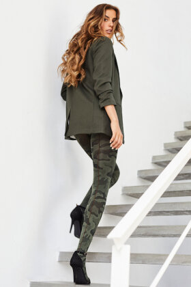 HYPE the DETAIL - Camouflage Tights - 120 D - Strømpebukser - Army Grøn