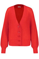 Gerry Weber - Strikket Cardigan - V-Hals - Rød