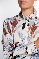 Eterna - Blomstret Print Skjorte - Classic Fit - Off White