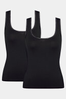 Sloggi - GO Tank Top Undertrøje - 2 Pak - Sort