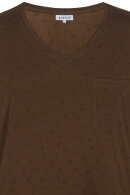 Zhenzi - Alberta 426 T-shirt - Stjerne Print - Brun