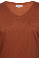 Zhenzi - Alberta 426 T-shirt - Stjerne Print - Orange