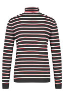 Gerry Weber - Stribet Rullekrave Jumper - Sort