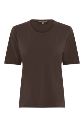 LUNDGAARD - Basis T-shirt - Brun
