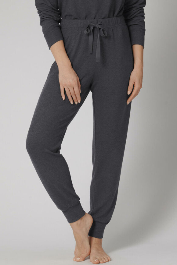 Triumph - Thermal Cosy Trouser 01 - Pyjamas Bukser - Mørkegrå