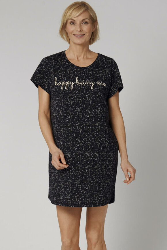 Triumph - Print Natkjole - Happy Being Me - Sort