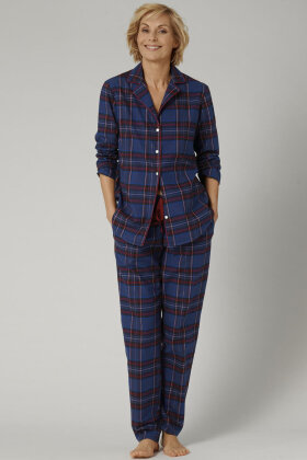 Triumph - Boyfriend Pyjamas - Blå Triumph - Boyfriend Pyjamas - Blå