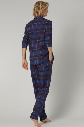 Triumph - Boyfriend Pyjamas - Blå Triumph - Boyfriend Pyjamas - Blå