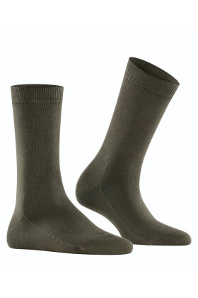 Falke - Family Sock Ankelstrømpe - Army Grøn