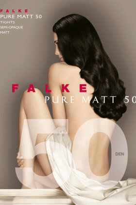 Falke - Pure Matt Tights 50 Denier - Terracotta
