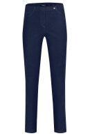 Robell - Bella Fløjl - Slim Fit - Elastisk Buks - Mørkeblå