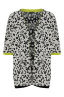 Lundgaard - Mønstret Strik Cardigan - Sort