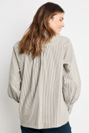 Gerry Weber - Stribet Skjorte - Løs & Casual - Khaki Gerry Weber - Stribet Skjorte - Løs & Casual - Khaki