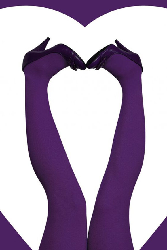 Du Milde - Purple Princess - Tights Strømpebusker 60 Denier - Lilla