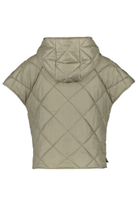 GERRY WEBER - Quiltet Vest - Ultra Let Kvalitet - Khaki