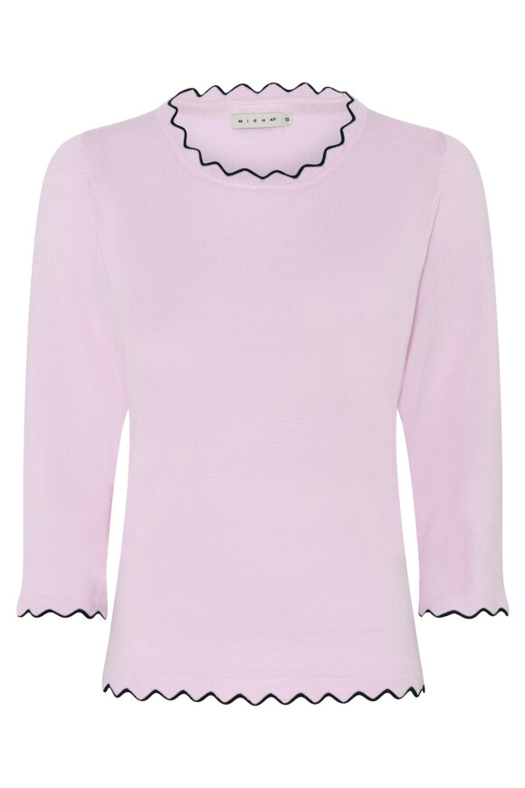 Micha - Strik - Zigzag - Rosa