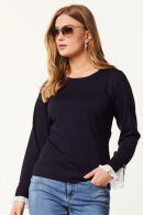 Micha - Pullover - Falsk Ærme - Rød