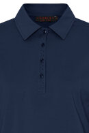 Micha - Louise Noble Basis T-shirt - Mørkeblå