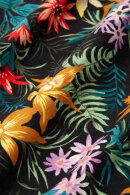 King Louie - Emmy Dress Santa Lucia - Tropisk Flora Kjole - Sort