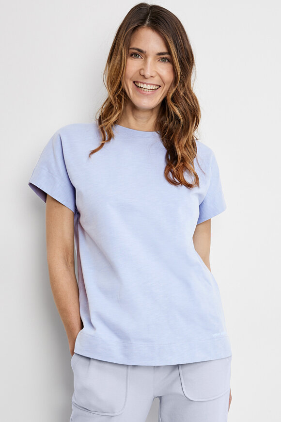 Gerry Weber - Oversized Dropdown T-shirt - Lyseblå