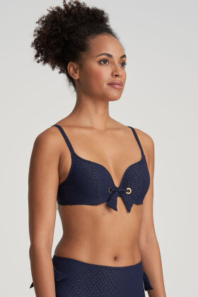 Marie Jo - Swim Valentina Bikinitop Heart Shaped Padded - Mørkeblå 