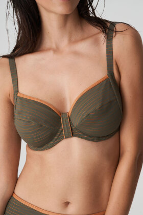 PrimaDonna - Swim Marquesas Bikini Top Full Cup Wire - Army