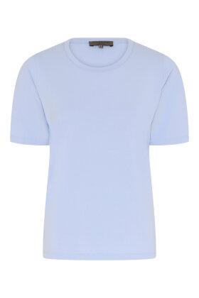 LUNDGAARD - T-shirt Basis - Lyseblå