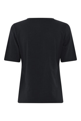 LUNDGAARD - T-shirt Basis - Mørkeblå