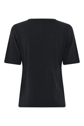 Lundgaard - T-shirt Basis - Mørkeblå
