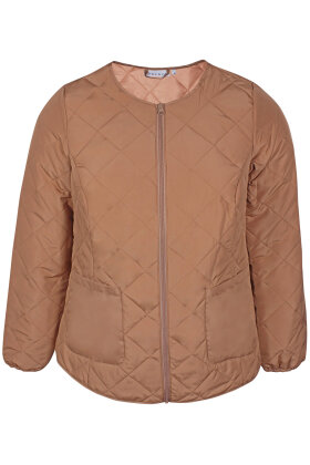 Zhenzi - Afton Quilt Sommer- & Overgangsjakke - Camel