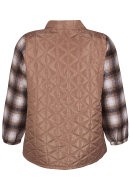Zhenzi - Ariah - Country Jakke - Ternet Uld & Quilt - Sand