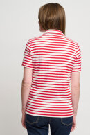 B. Coastline - Stribet Casual T-shirt - Rød
