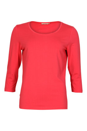 MICHA - Basis T-shirt Stræk - Medium Pasform Ærme - Pink