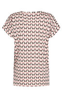 SoyaConcept - Sc-Felicity Løs Print T-shirt - Rosa
