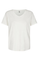 SoyaConcept - Sc-Babette T-shirt - Melange Casual - Off White