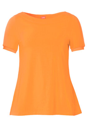 DU MILDE - DuAlberta Basic Short Sleeve - T-shirt - Orange