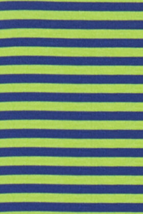 DU MILDE - duAlbertas Blue and Green - Stribet T-shirt - Mørkeblå 