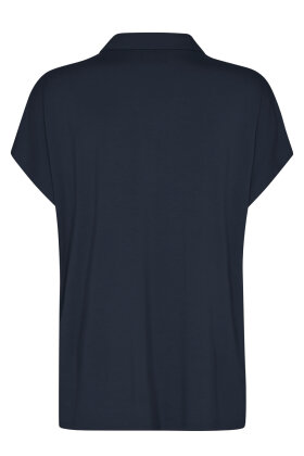 SOYACONCEPT - Sc-Marica Lyocell T-shirt - Mørkeblå