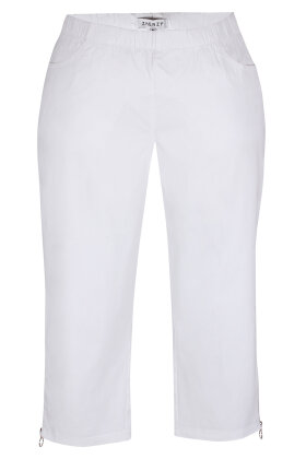 Zhenzi - Jazzy Relaxed Fit - Bengaline  Stumpebuks - Hvid