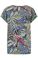 Gerry Weber - T-shirt Blad Print - Rosa