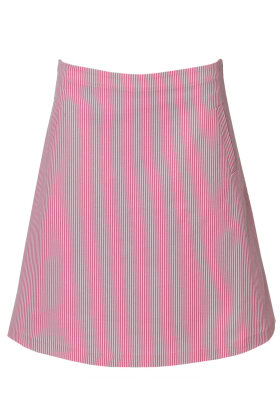 Du Milde - duSofia Pink Stripes - Stribet Nederdel - Pink