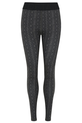 Hype the Detail - Lange Leggings Slangeskind Print - Army