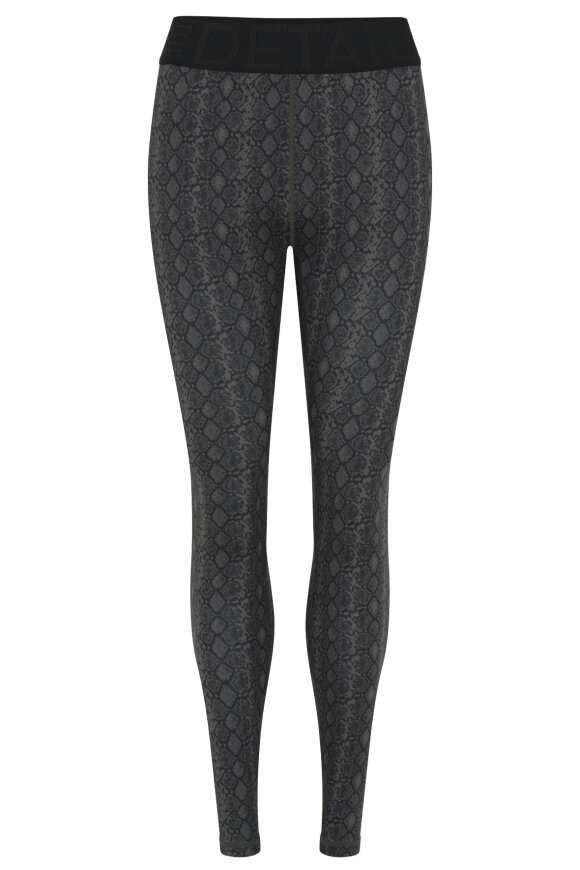 Hype the Detail - Lange Leggings Slangeskind Print - Army