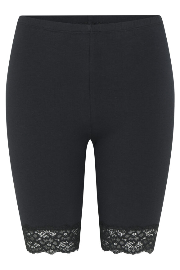 Decoy - Korte Blonde Leggings - Sorte