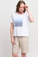 B. Coastline - Hvid T-shirt Med Print