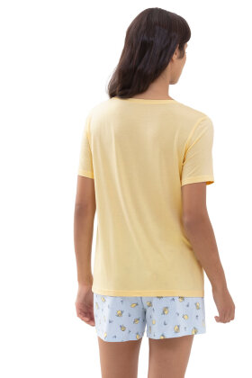 MEY - Elin Pyjamas T-shirt - Sleep & Easy - Gul