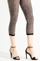 Decoy - Capri Leopard Legging - 70 D - Brun