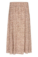 SoyaConcept - Sc-Donna 2 - Lang Print Nederdel - Rosa