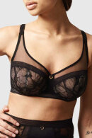 Chantelle - True Lace Full Cup - Bøjle Bh - Sort