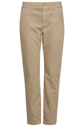 Pulz - PzClara Pant Skinny Leg -Chinos - Sand